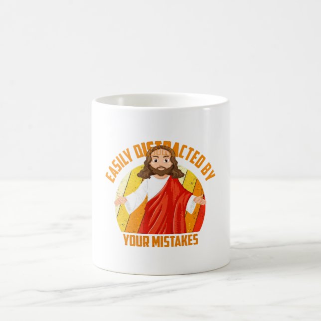 Funny Jesus Kaffeetasse (Mittel)