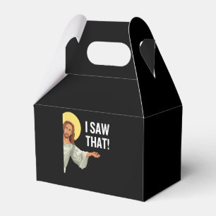 Funny Jesus Meme sah ich, dass Christlicher Zitat Geschenkschachtel