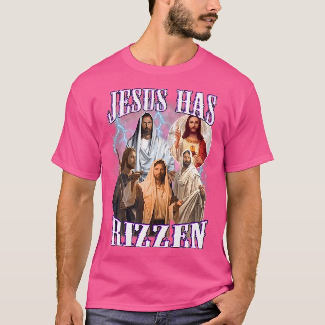 Funny Jesus Meme Zitat T-Shirt (Vorderseite)