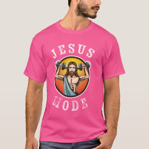 Funny Jesus Mode Der Glaube Christliches Gewicht L T-Shirt