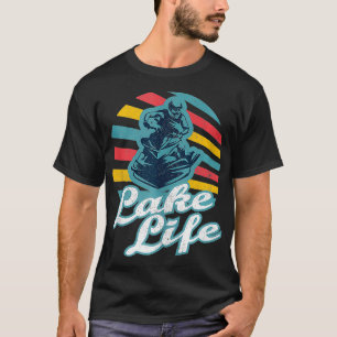 Funny Jet Ski Lake Life Retro 70er Sommer Vintag W T-Shirt