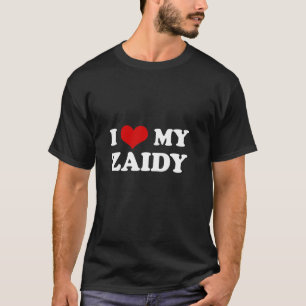 Funny Jewish Tshirt I Liebe My Zaidy Großvater Cu