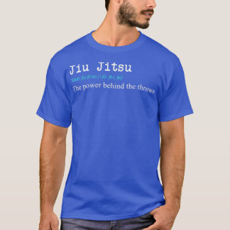 Funny Jiu Jitsu Definition Geschenkdesign T-Shirt