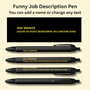 Funny Job Title - Idee Wrangler Kugelschreiber