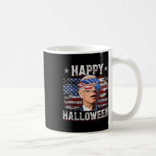 Funny Joe Biden 4. Juli Glücklichen Halloween Amer Kaffeetasse