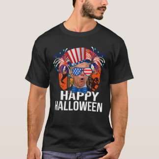 Funny Joe Biden Dazed 4Th Of July Confused Happy H T-Shirt