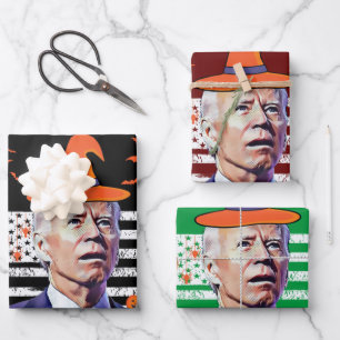 Funny Joe Biden glücklich, dass Sie das Thehne Hal Geschenkpapier Set