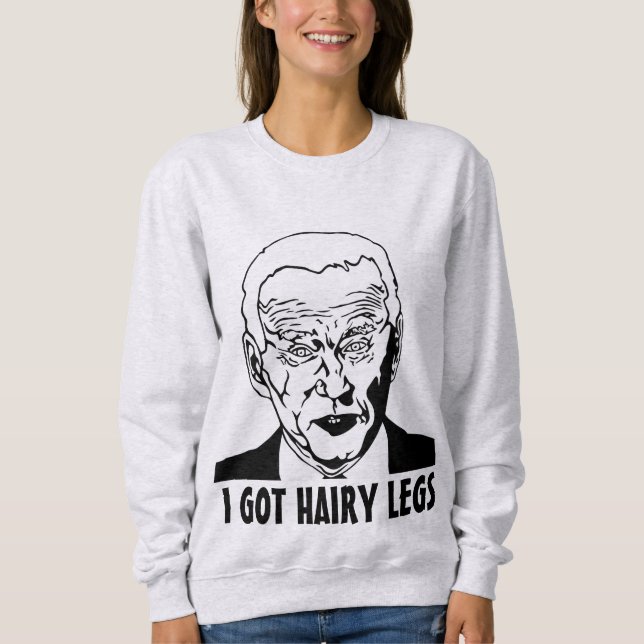FUNNY JOE BIDEN HAITY LEGS T - SHIRT (Vorderseite)
