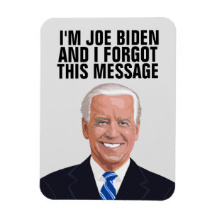 FUNNY JOE BIDEN LARGE FOTO MAGNETE