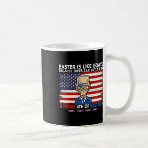 Funny Joe Biden Merry 4. Osterdesign 4. Kaffeetasse