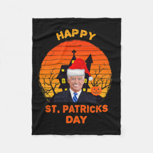 Funny Joe Biden St Patrick Christmas Joe Biden Hal Fleecedecke