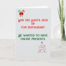 Funny Joke Christmas Card Karte