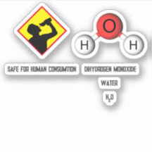 Funny Joke Dihydrogenmonoxid (H2O) Chemie