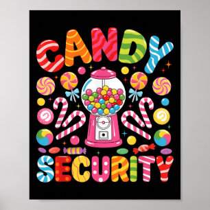 Funny Joke Sicherheit Weihnachtscreme Weihnachtscr Poster