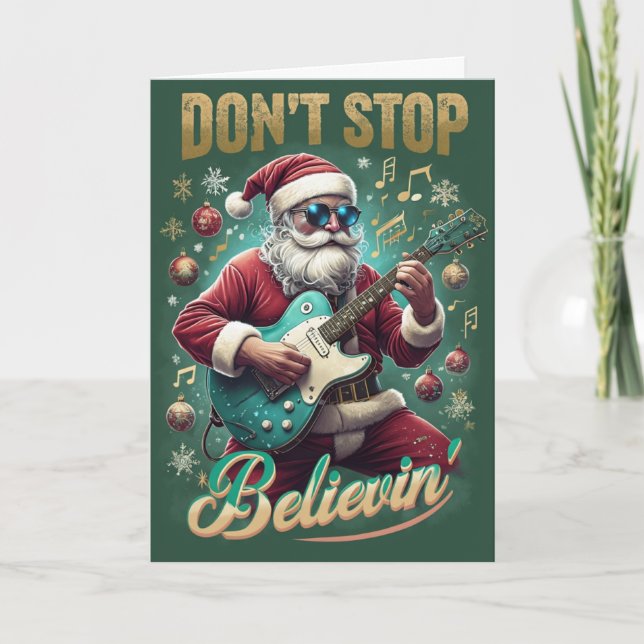 Funny Joyeuse carte de Noël (Devant)