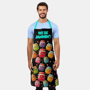 Funny Joyful Jumping Jars Jubilant Jam Schürze