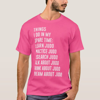 Funny Judo liebt Gag für Männer T-Shirt