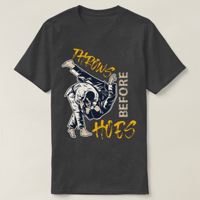 Funny Judoist Men Gift Martial Arts Judo T-Shirt (Design vorne)