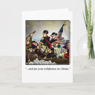 Funny July Fourth Grußkarte Karte