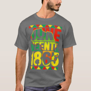 Funny Juneteenth 1865 African Men Women Boy Girl K T-Shirt