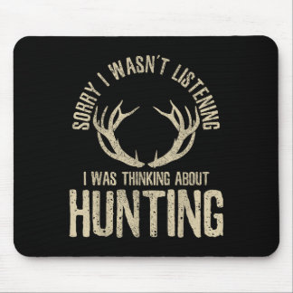 Funny Junting Quote Sprichwort Deer Venison Elk Hu Mousepad