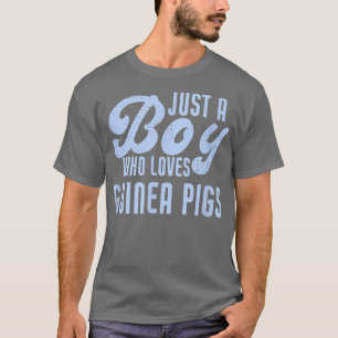 Funny Just A Boy, der Lieben Guinea Schweine T-Shirt