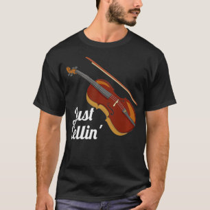 Funny Just Cellin Cello Violoncello Pullover