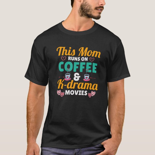 Funny K-Drama Mama KPOP Koreanische Merchandise Wo T-Shirt (Vorderseite)