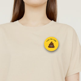 Funny Kackte Emoji mit Custom Message Button