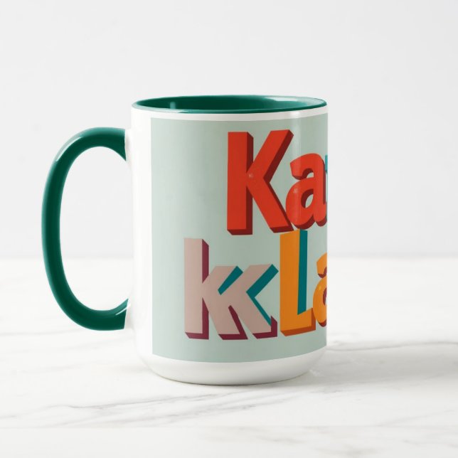 Funny Kaffeeklatsch Gossip And Coffee Custom Tasse (Links)