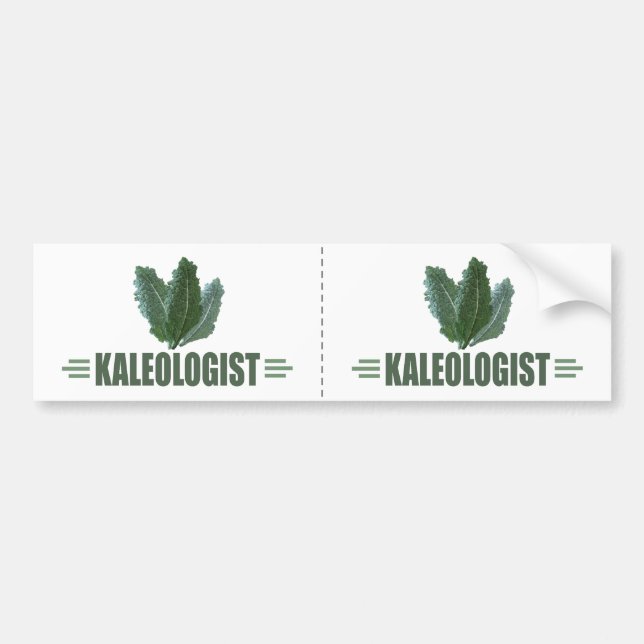Funny Kale Autoaufkleber (Vorne)