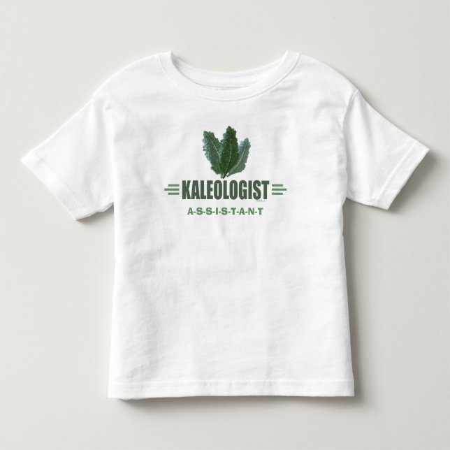Funny Kale Kleinkind T-shirt (Vorderseite)