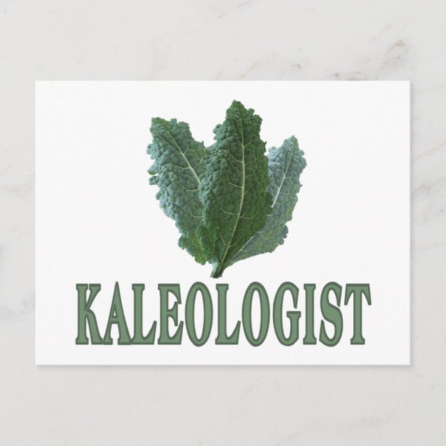 Funny Kale Postkarte (Vorderseite)