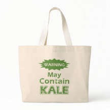 Funny Kale Tote Bag