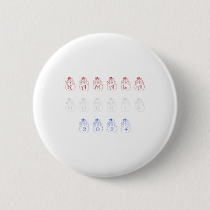 Funny Kamala Harris 2024 Frohe Weihnachtsschreiben Button