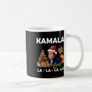 Funny Kamala Harris 2024 Weihnachts Comma La Men W Kaffeetasse
