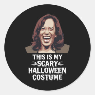 Funny Kamala Harris Das ist mein Beängstigendes Ha Runder Aufkleber