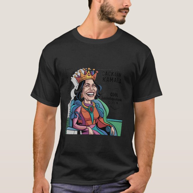 Funny Kamala Harris Laughing Word Salad Speech T S T-Shirt (Vorderseite)