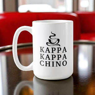 Funny Kappa Kappa Chino Campus Spaß Kaffeetasse