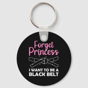 Funny Karate Design für Frauen Girls Black Belt Ma Schlüsselanhänger