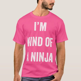 Funny Karate Design ist irgendwie ein Ninja weißes T-Shirt