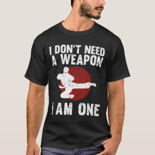 Funny Karate for Men Taekwondo Kampfkunst T-Shirt