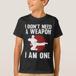 Funny Karate for Men Taekwondo Kampfkunst T-Shirt