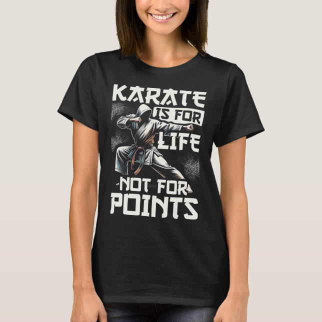 Funny Karate für Männer Judo - Karate ist für Lebe T-Shirt (Vorderseite)