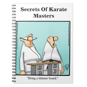 Funny Karate Humour Carnet