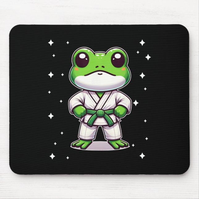 Funny Karate Shirts für Kinder Mousepad (Vorne)