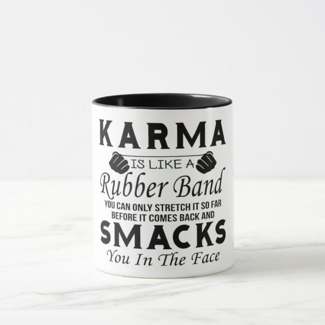 Funny Karma Tasse (Zentrum)