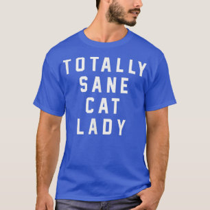 Funny Katzenbesitzer total verrückte Katzenfrau Li T-Shirt