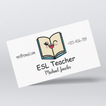 Funny Kawaii Buch ESL Lehrer Englisch Lehrer Niedl