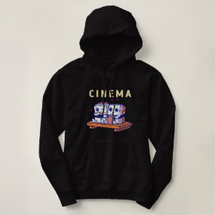 Funny Kawaii Sushi Couple Watching Zuhause Cinema Hoodie